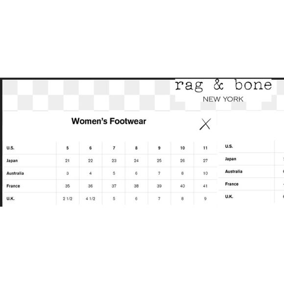 Rag & Bone Black Suede Leather Almond Toe Ankle Bootie Boots Block Heel Sz 11 - Picture 9 of 11